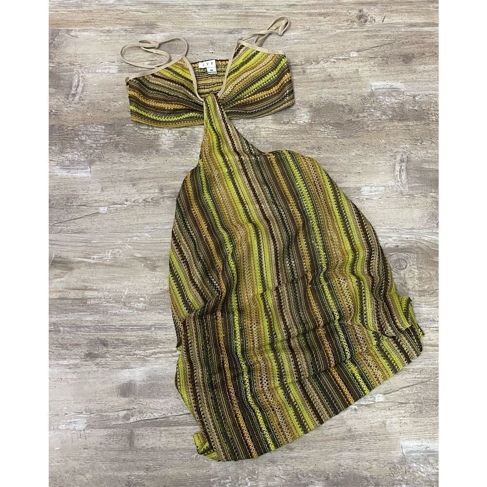 Hyfve Boho Knit Summer Beach Dress Size Med